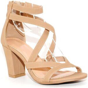 Women's Chunky Heel Ankle Strap Sandals